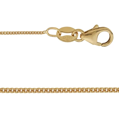 Gold-Filled 18 inch Tight Curb Chain Necklace
